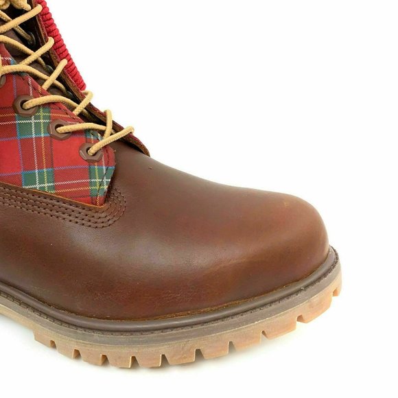 Timberland Women's Premium Brown Leather Boots A1U68 SIZE : 9.5 - Picture 9 of 11